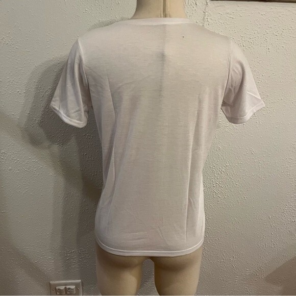 Star Wars Stormtrooper Dark Side Foil Front Short Sleeve T-Shirt Top - Picture 4 of 5